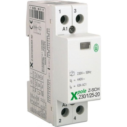 Контактор 25А 2НО 230В, Z-SCH230/1/25-20 Eaton (Moeller)