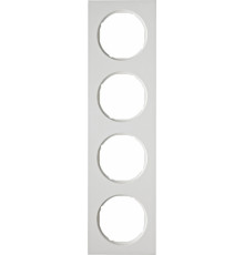 Рамка 4 поста, пластик/полярная белизна, R.3 Berker