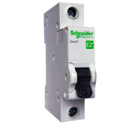 Автомат 6 А, 1 полюс, тип С, EZ9F34106 Schneider Easy9