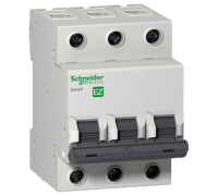 Автомат 25 А, 3 полюса, тип С, EZ9F34325 Schneider Easy9