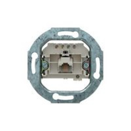 Розетка RJ-45 компьютерная экранированная, черный, Berker