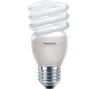 Лампа компактная люминесцентная 15Вт, цоколь E27, Tornado Philips