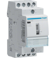 Контактор с ручным управлением 230В 25 A, 4но, Hager ERC425