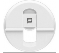 Панель компьютерной розетки RJ-45, белый, 68251 Legrand Celiane