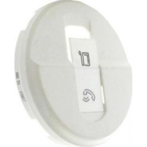 Панель компьютерной розетки RJ-45, белый, 68251 Legrand Celiane