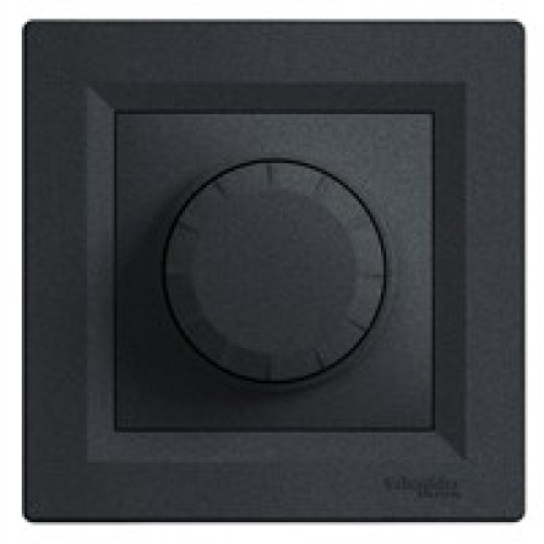 Світлорегулятор 600 Вт з підсвічуванням, антрацит, EPH6500171 Asfora Schneider