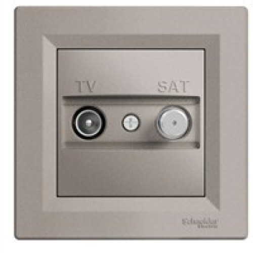 Розетка ТВ-SAT кінцева, бронза, EPH3400169 Asfora Schneider