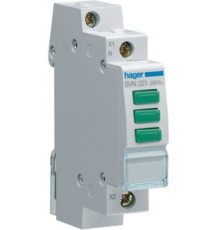 Индикатор LED зеленый на 3 фазы, Hager SVN221