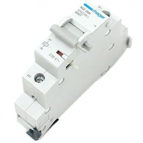 Расцепитель минимального напряжения 220В, MZ206 Hager