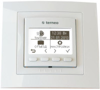Терморегулятор недельный программируемый terneo pro, белый