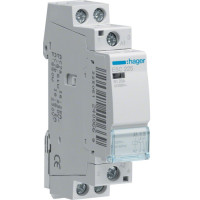 Контактор 230В 25 A, 2но, Hager ESC225