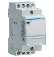 Контактор 230В 25 A, 3но, Hager ESC325