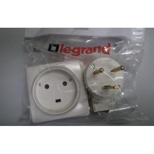 Комплект коробка, вилка и розетка 32А, 1-фазные, 782222 Legrand