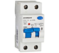 Дифференциальный автомат 25 А, 30мА, тип A, Schrack AK667625