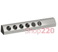 Угловой блок розеток с выключателем и USB Bachmann Casia