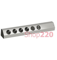 Угловой блок розеток с выключателем и USB Bachmann Casia