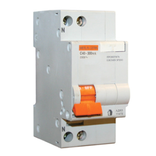 Дифавтомат 40A, 30мА, тип С, "Домовой" 11475 Schneider Electric