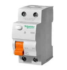 Диф. выключатель (УЗО) 25A 30мА, 2 полюса, 11450 Schneider Electric