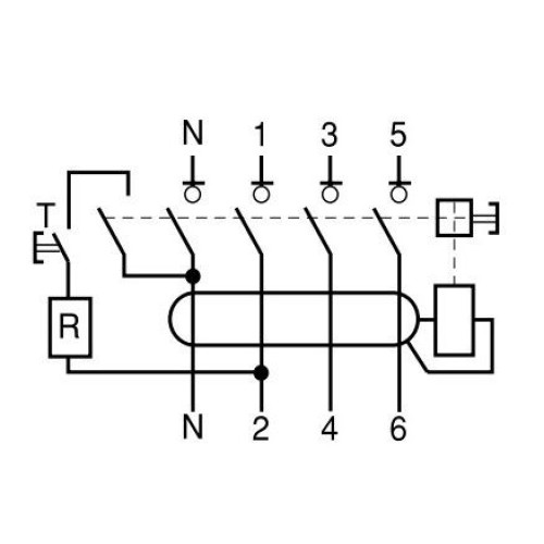 Дифференциальный выключатель (УЗО) 25A 30мА, 4 полюса, 11460 Schneider Electric
