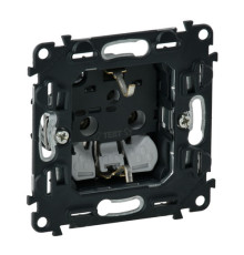 Розетка с заземлением, безвинтовые зажимы, Valena 753021 Legrand