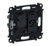 Розетка TV + RJ45 компьютерная кат.6 UTP , Valena 753055 Legrand