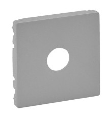 Лицевая панель розетки TV, алюминий, Valena 754762 Legrand