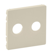 Лицевая панель розетки TV-SAT, слоновая кость, Valena 754821 Legrand