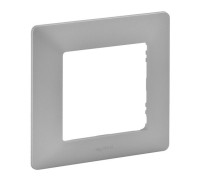 Рамка 1 пост, алюминий, Valena 754137 Legrand