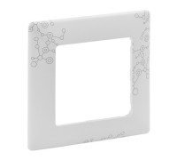 Рамка 1 пост, Эл Грей, Valena 754121 Legrand
