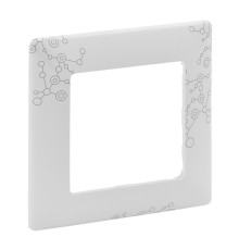 Рамка 1 пост, Эл Грей, Valena 754121 Legrand