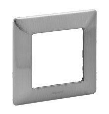 Рамка 1 пост, сталь, Valena 754151 Legrand
