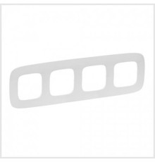 Рамка 4 поста, белый, Valena 754304 Legrand