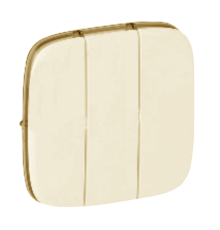 Клавиша выключателя трехклавишного, слоновая кость, Valena 755036 Legrand