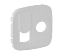 Накладка розетки TV + RJ, жемчуг, Valena 754839 Legrand