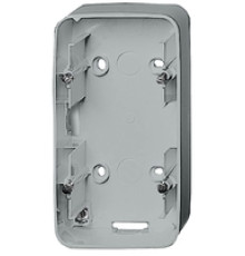 Коробка для накладного монтажа 2-постов,а алюминий, Valena 755572 Legrand
