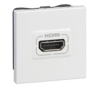 Розетка HDMI, белый, 2 мод., 78768 Legrand Mosaic
