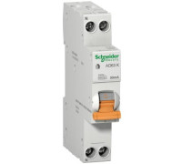 Одномодульный дифавтомат 20A 30мA, тип C, АД63 12523 Schneider Electric