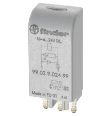 Модуль индикации и защиты; 6-24В DC; LED (+A1) зеленый + диод (+A1)