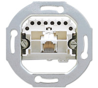 Розетка телефонная RJ12 (механизм), Jung A500 EPUAE8UPO