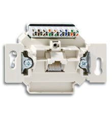 Розетка компьютерная RJ45 (механизм), Jung A500 EPUAE8UPOK6US