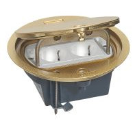Люк для розеток в пол, IP66, латунь 088063 Legrand