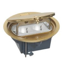 Люк для розеток в пол, IP66, латунь 088063 Legrand