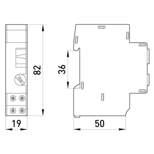 Таймер освещения для лестничной клетки, 16А, e.control.t02