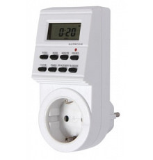 Таймер недельный розеточный, 16А, e.control.t14