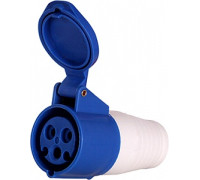 Силовая розетка 16А, 220В, 3 полюса, переносная, e.socket.pro.3.16