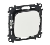 Выключатель 1-клавишный, белый, Valena ALLURE 752701 Legrand