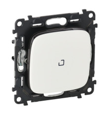 Выключатель проходной с подсветкой, белый, Valena ALLURE 752726 Legrand