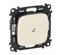 Выключатель проходной с подсветкой, слоновая кость, Valena ALLURE 752826 Legrand