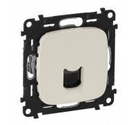 Розетка компьютерная RJ45, слоновая кость, Valena ALLURE 753840 Legrand