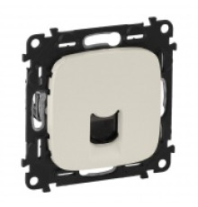 Розетка компьютерная RJ45, слоновая кость, Valena ALLURE 753840 Legrand